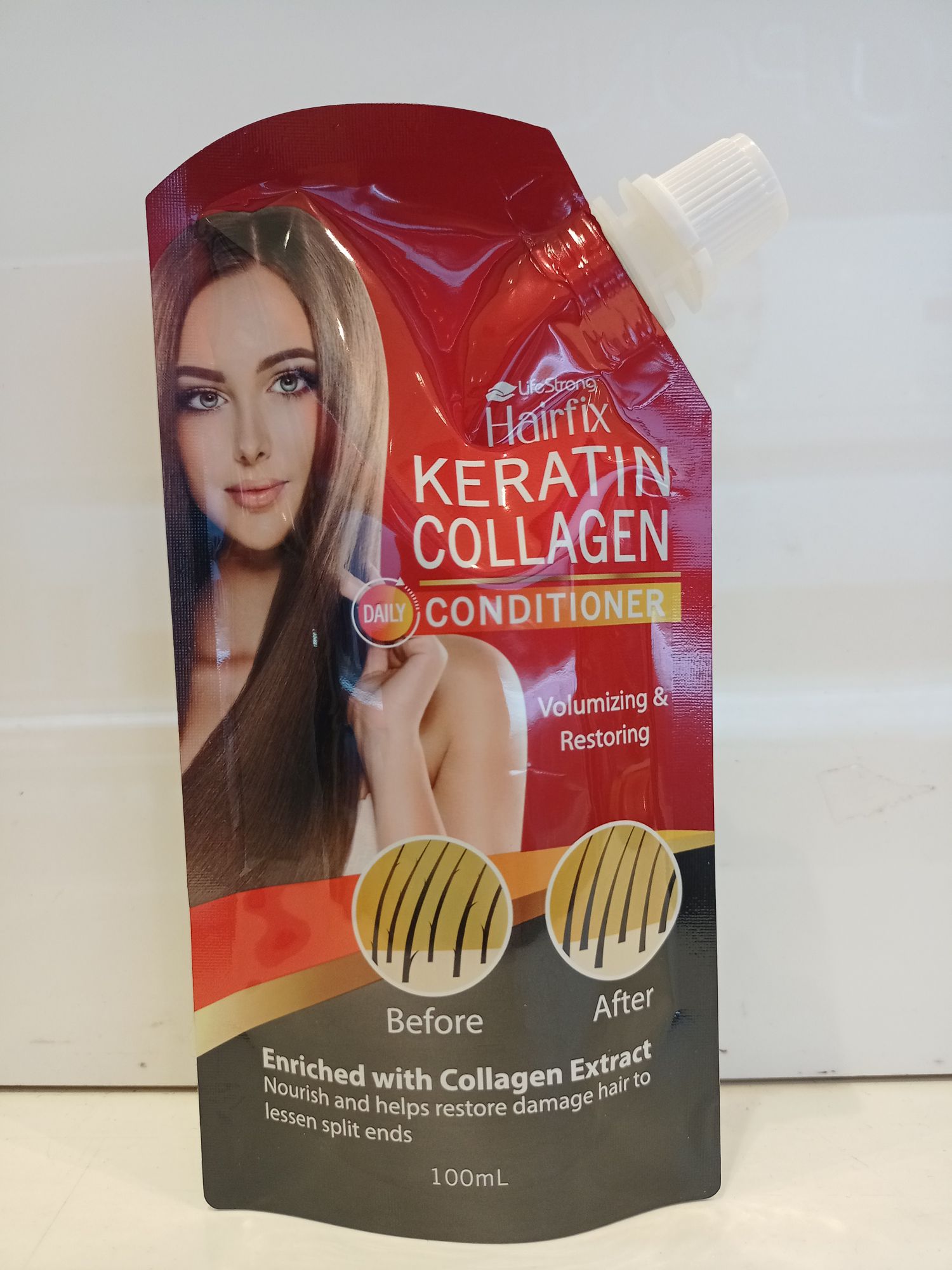 HAIRFIX KERATIN COLLAGEN CONDITIONER100ML Enrich with collagen extract ...