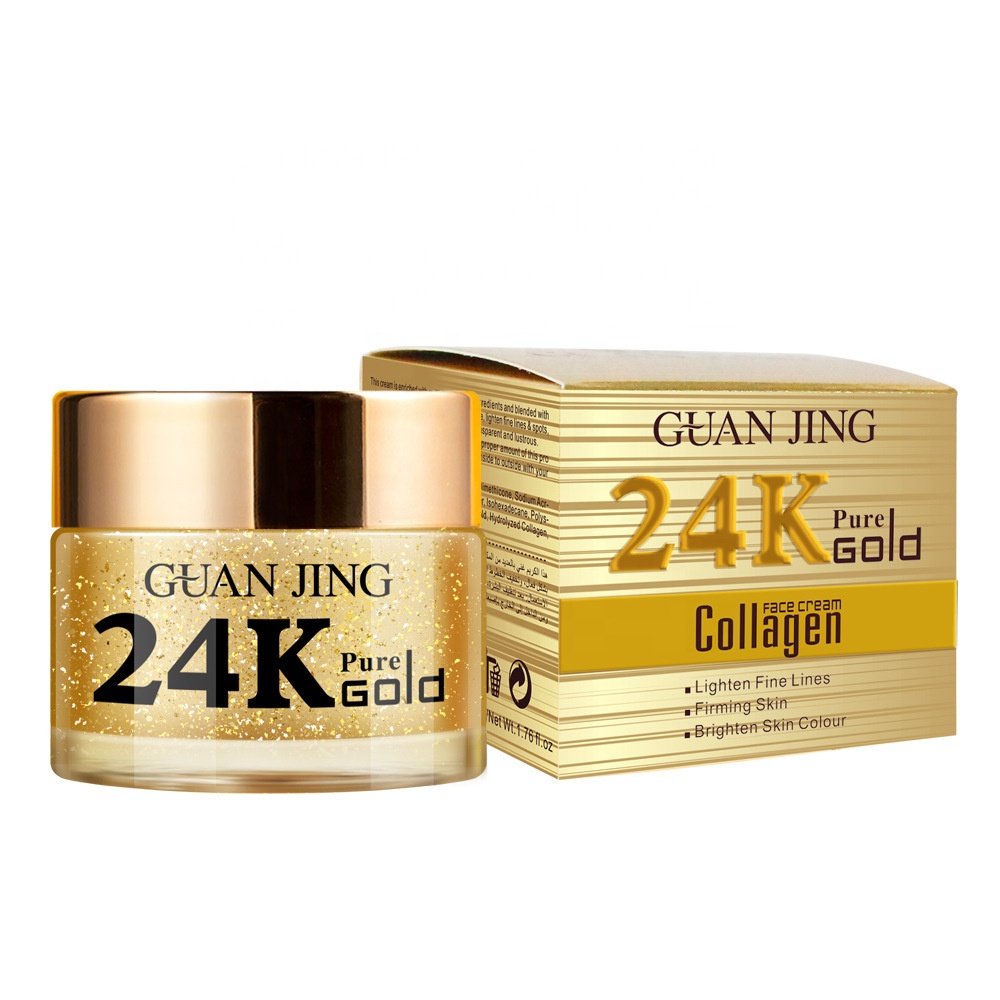ORIGINAL GUANJING 24k pure gold FACE CREAM Collagen 24k Guanjing Pure