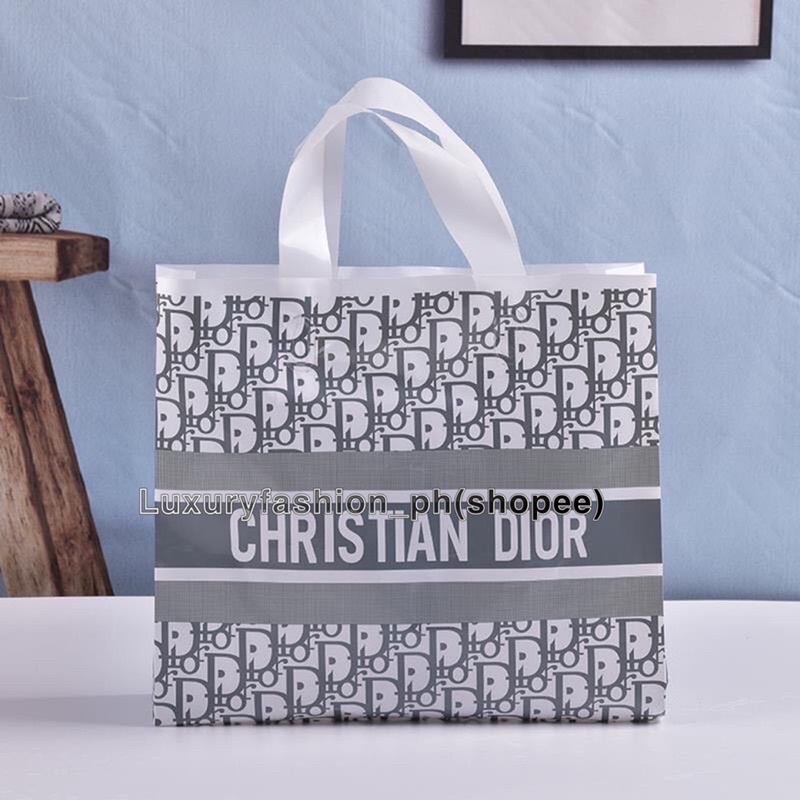 New Authentic Christian Dior Shopping Bag Paper Bag Gift Bag Luxury  Packaging  eBay