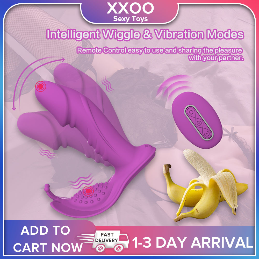 Xxoo Wearable Vibrator Mimic Finger Panty Vibrator With Remote 3 Wiggling And 7 Vibration G Spot