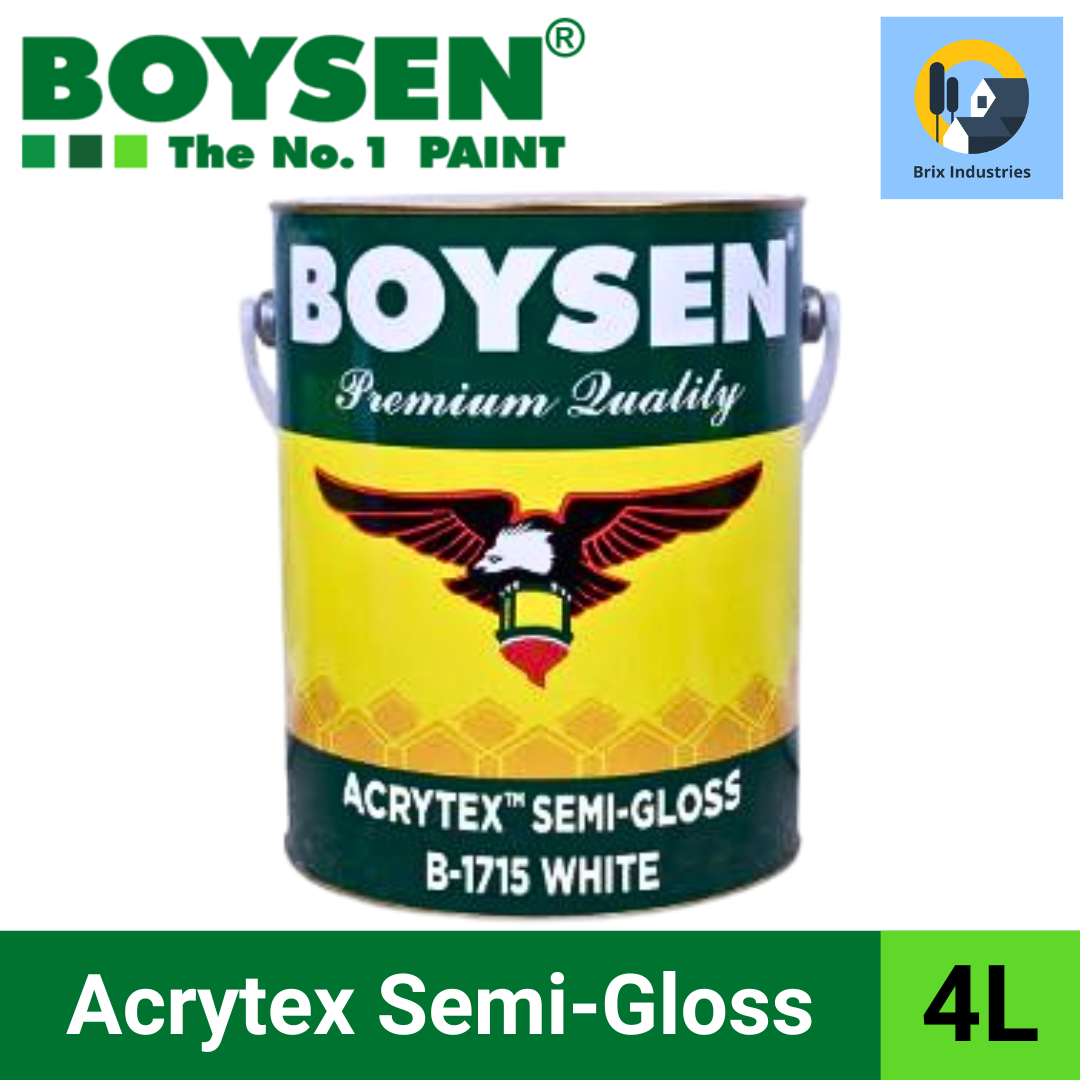 Boysen Acrytex Acrylic Solvent Based Coating 4 Liters (Gallon) Cast ...