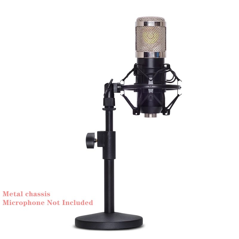 Professional Adjustable Foldable Desktop Table Holder Microphone Tripod