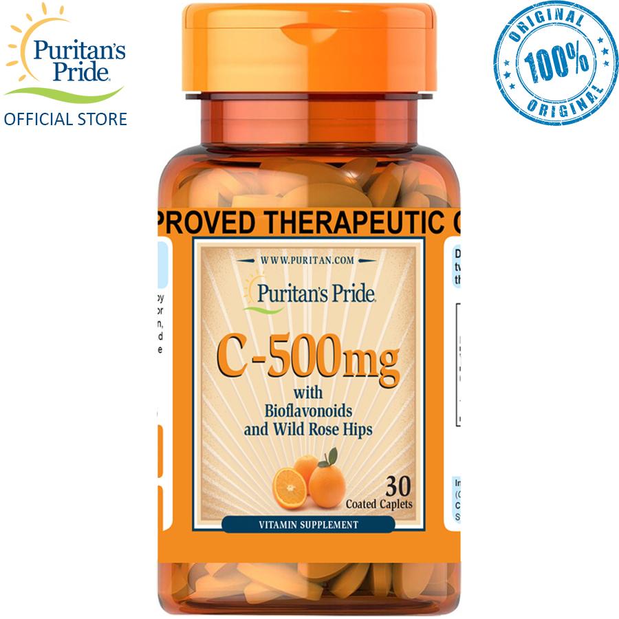 Puritan S Pride Vitamin C 500 Mg With Bioflavonoids And ...