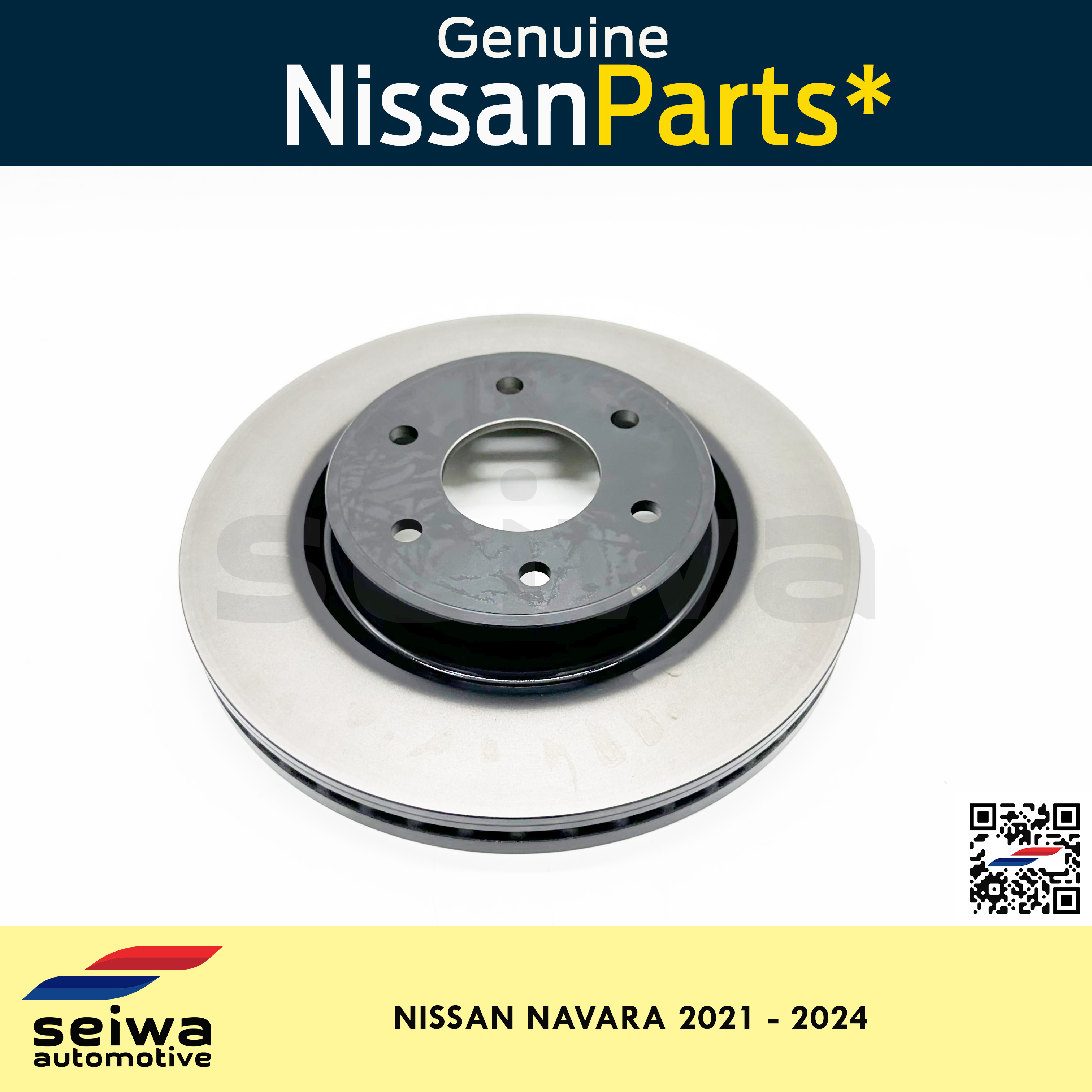 [2021 - 2024] Nissan Navara Rotor Disc FRONT - Nissan Navara Pro4X ...