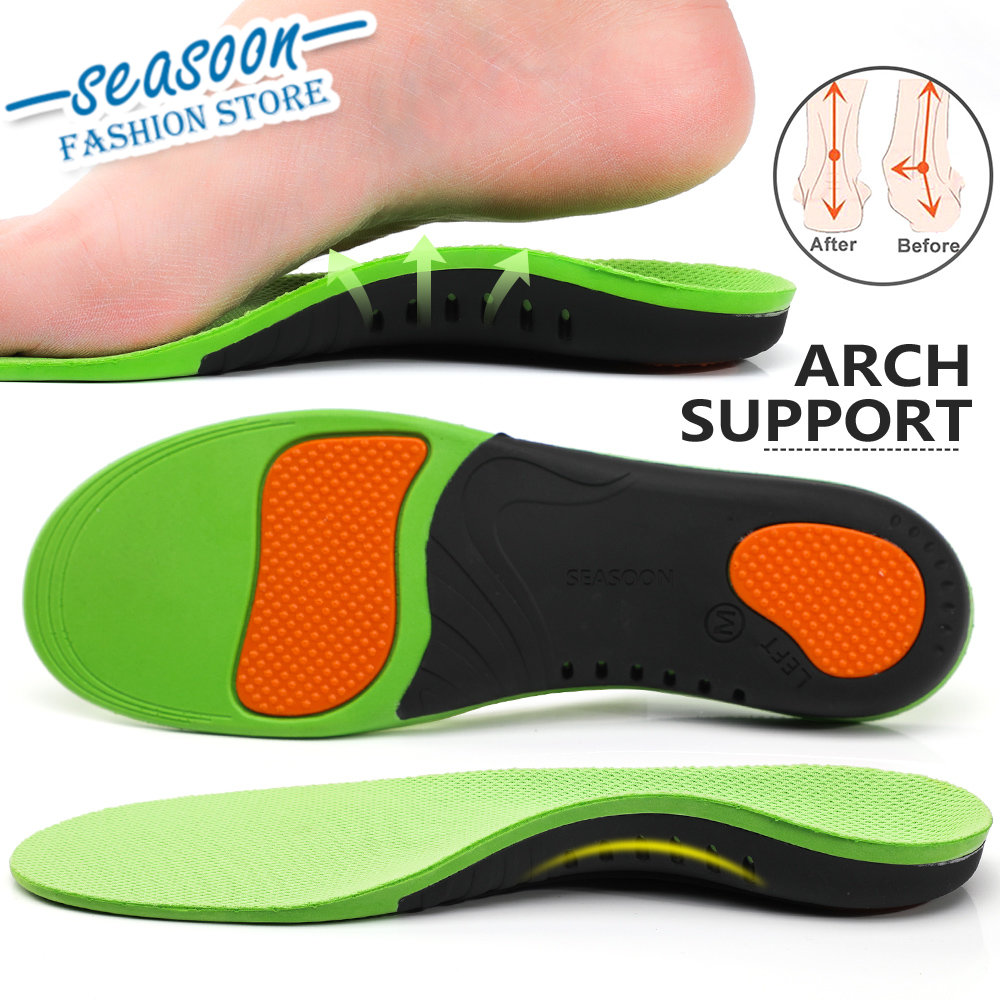 Orthopedic Arch Support Shoe Insoles Foot Pad X/O Type Leg Correction ...