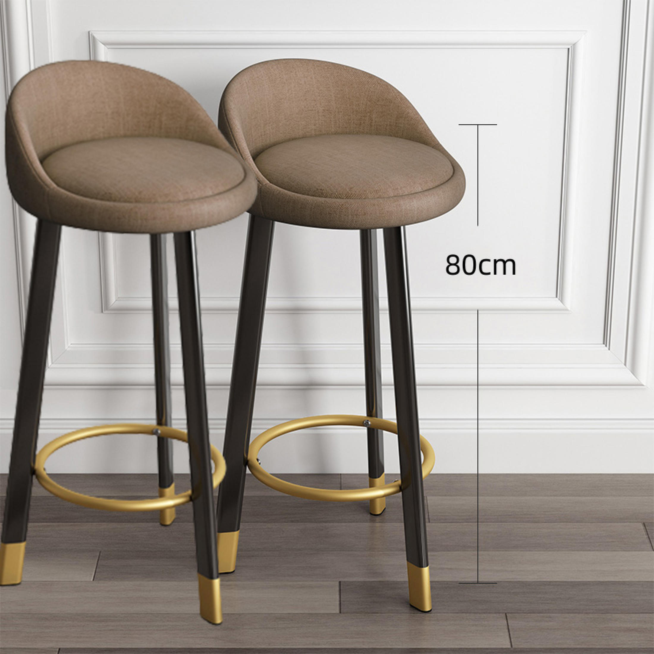 2piece modern simple bar chair High chair Bar chair high stool home