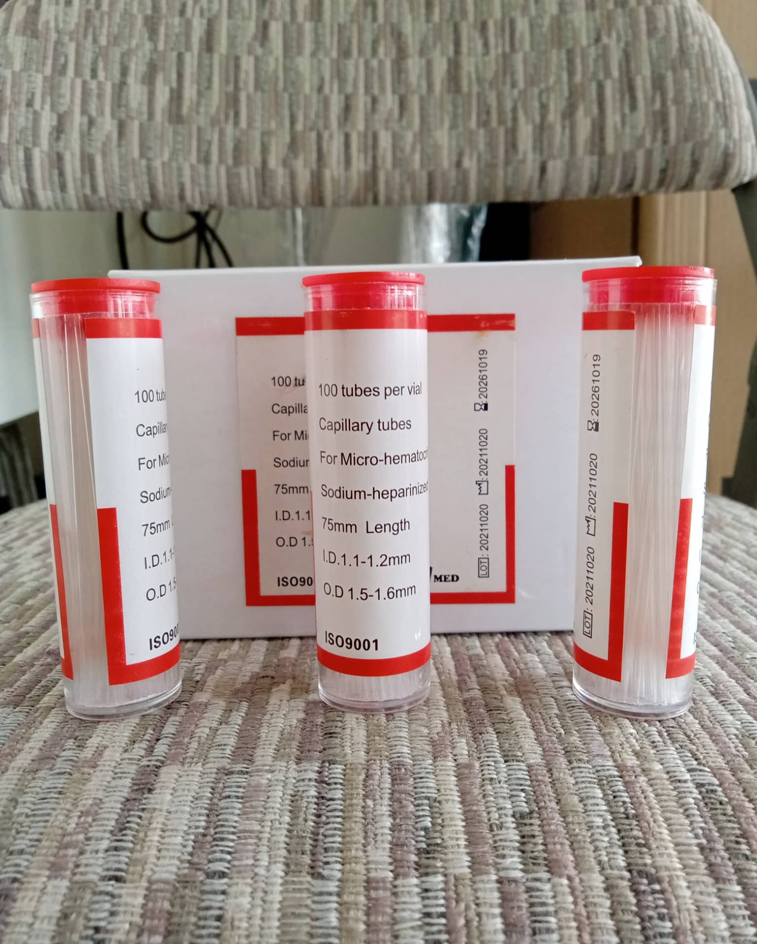 Capillary tubes 100pcs/tubes Lazada PH