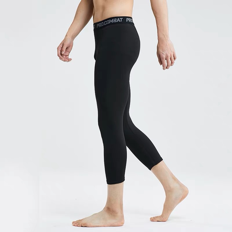 Pro Combat Compression 3/4 Tights Leggings Cool Dry Sports Tights