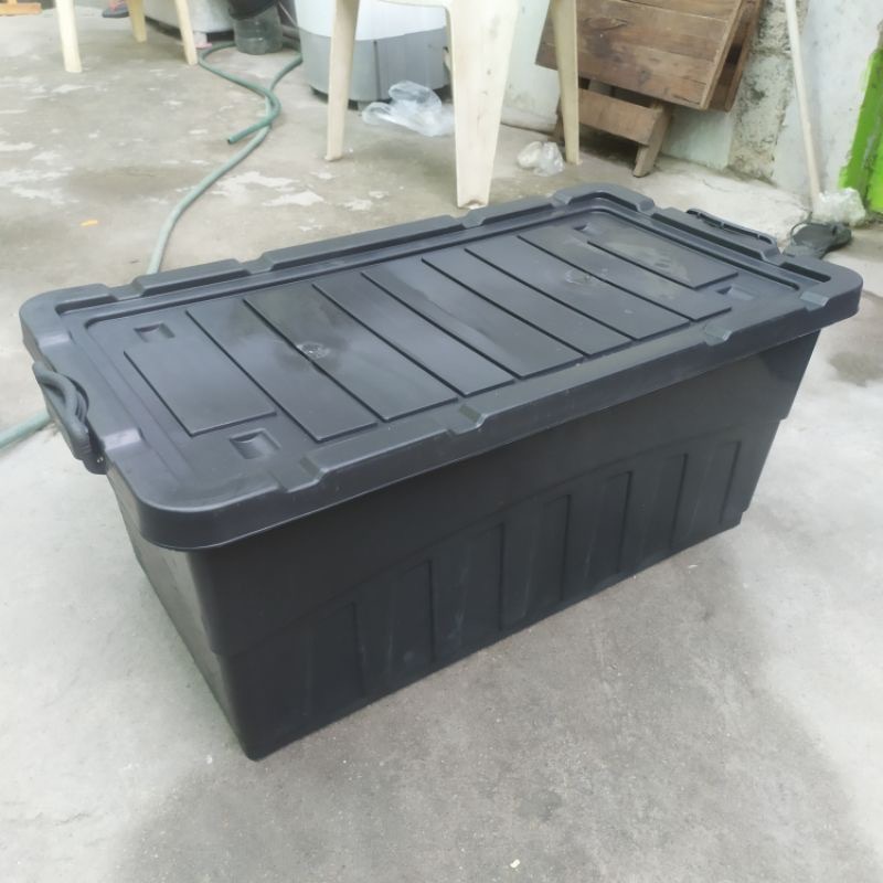 135L STORAGE BOX / MULTI PURPOSE STORAGE BOX / DECO BOX Lazada PH
