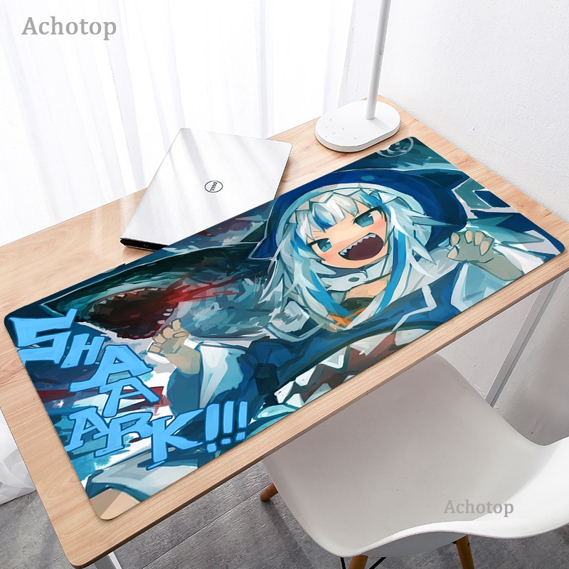 Gawr Gura Hololive Anime Gaming Mouse Pad PC Gamer Mousepad Game 80X30 ...