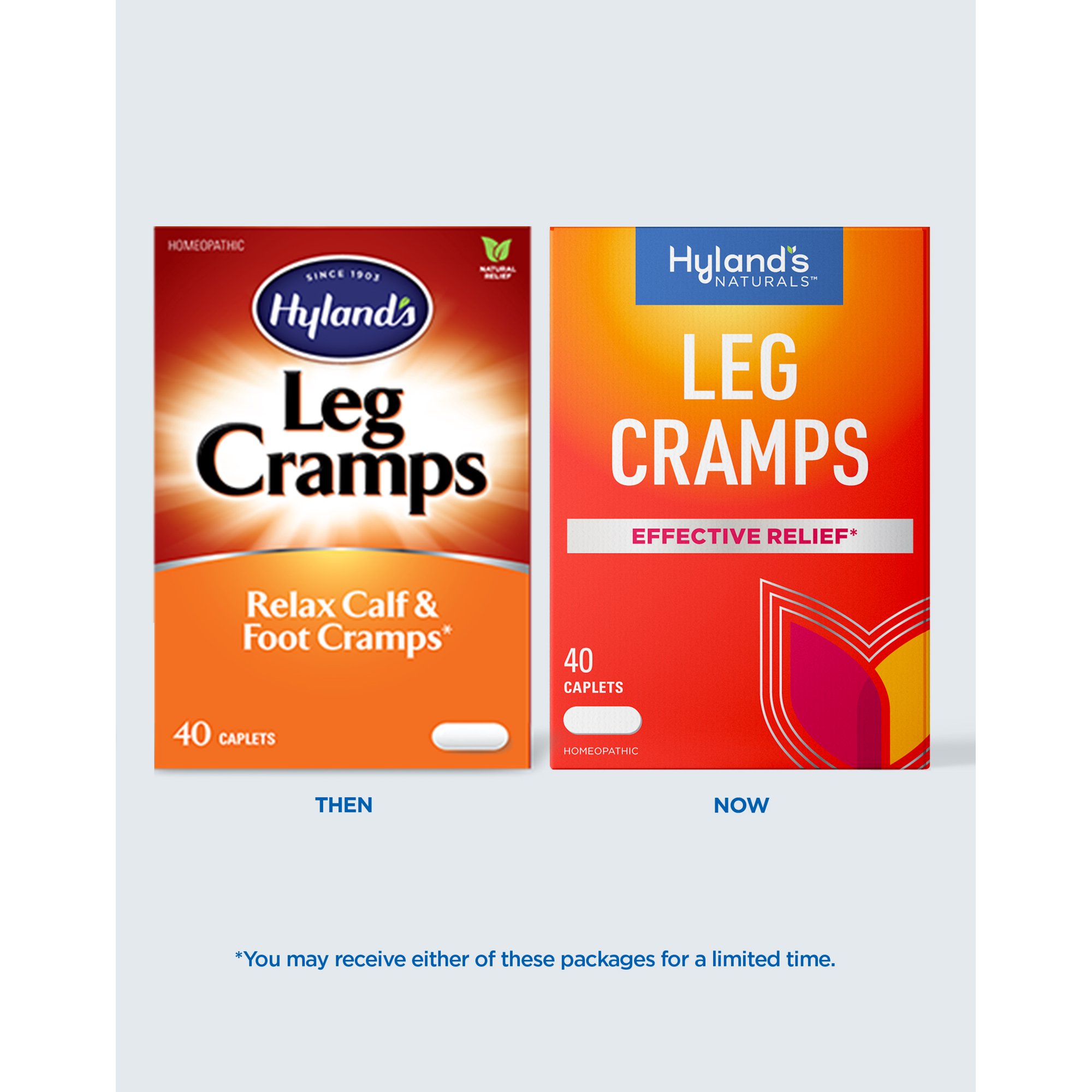 Hyland's Homeopathic | Leg Cramps Relax Calf & Foot Cramps (40 Caplets ...