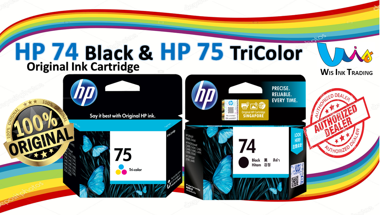 staples hp 74 75 ink cartridges