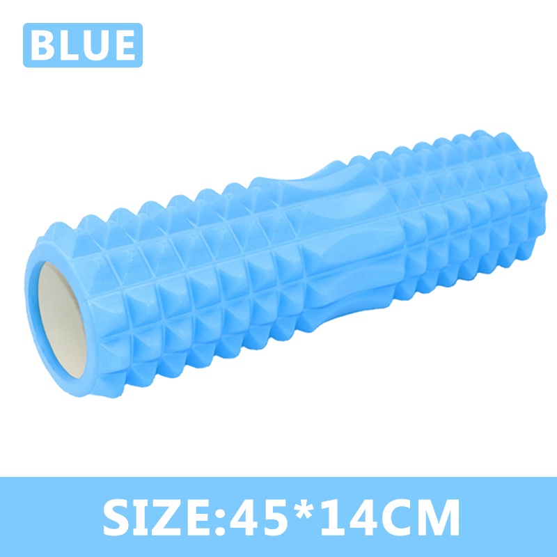 45cm Yoga Column Roller Fitness Equipment EVA Foam roller Yoga Pilates Yoga  Block Gym Roller