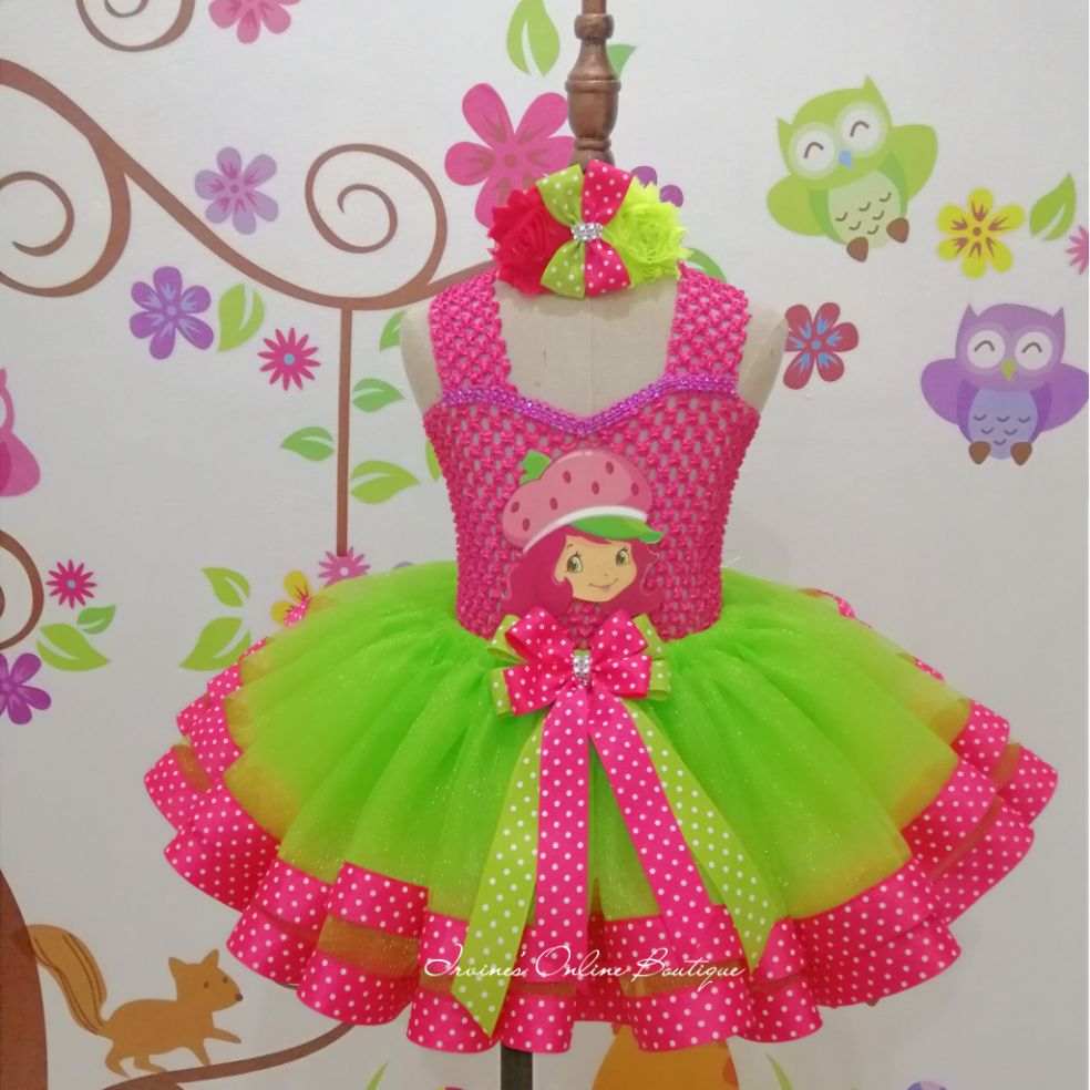 Strawberry shortcake shop tutu dress