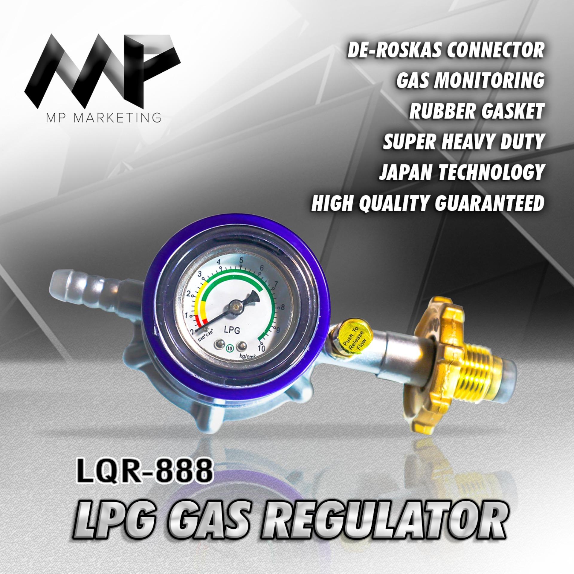 LPG Gas Regulator with Gauge Auto Safety Controller lpg Regulator with