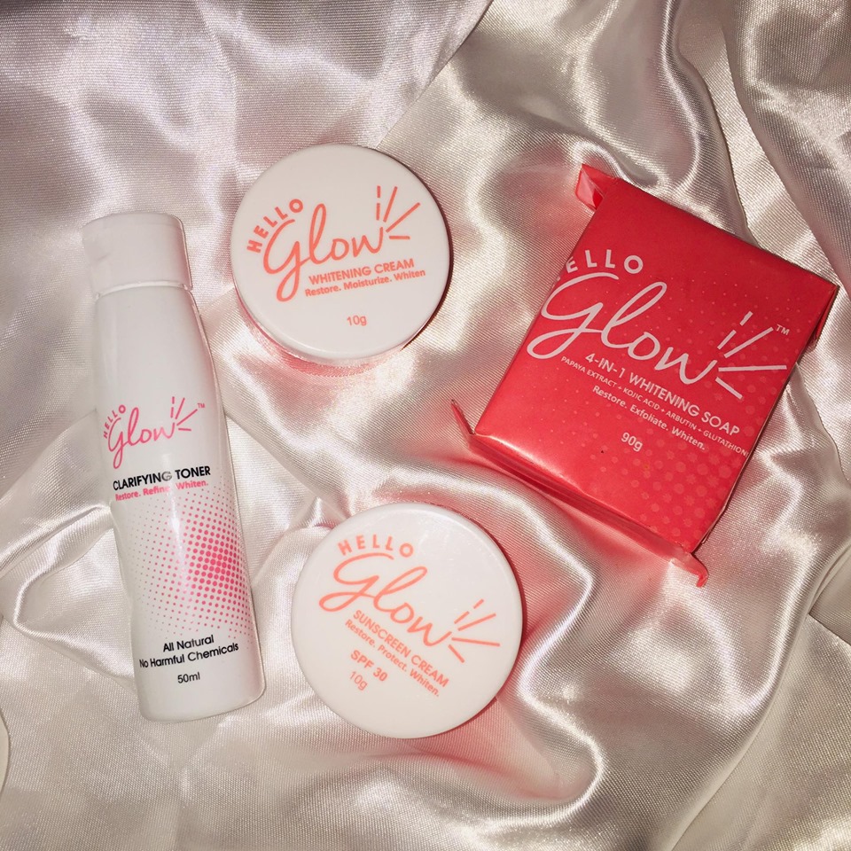 hello glow whitening cream