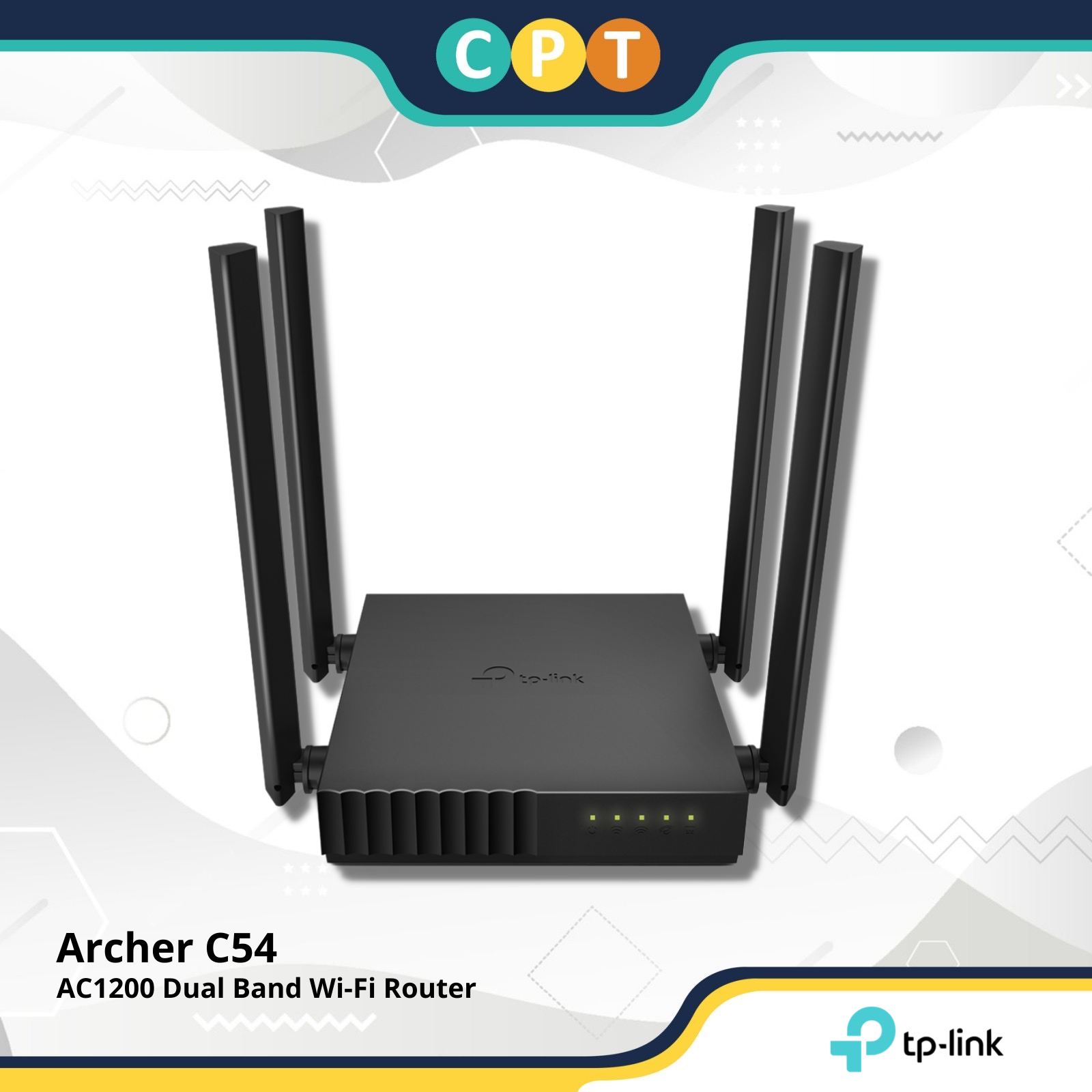 TP-Link Archer C54 AC1200 Dual-Band Wi-Fi Router