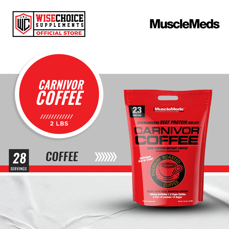 MUSCLEMEDS CARNIVOR COFFEE 2 LBS Lazada PH