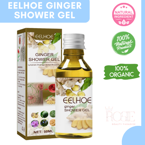 Original and Effective EELHOE Ginger Shower Gel Ginger Lymphatic