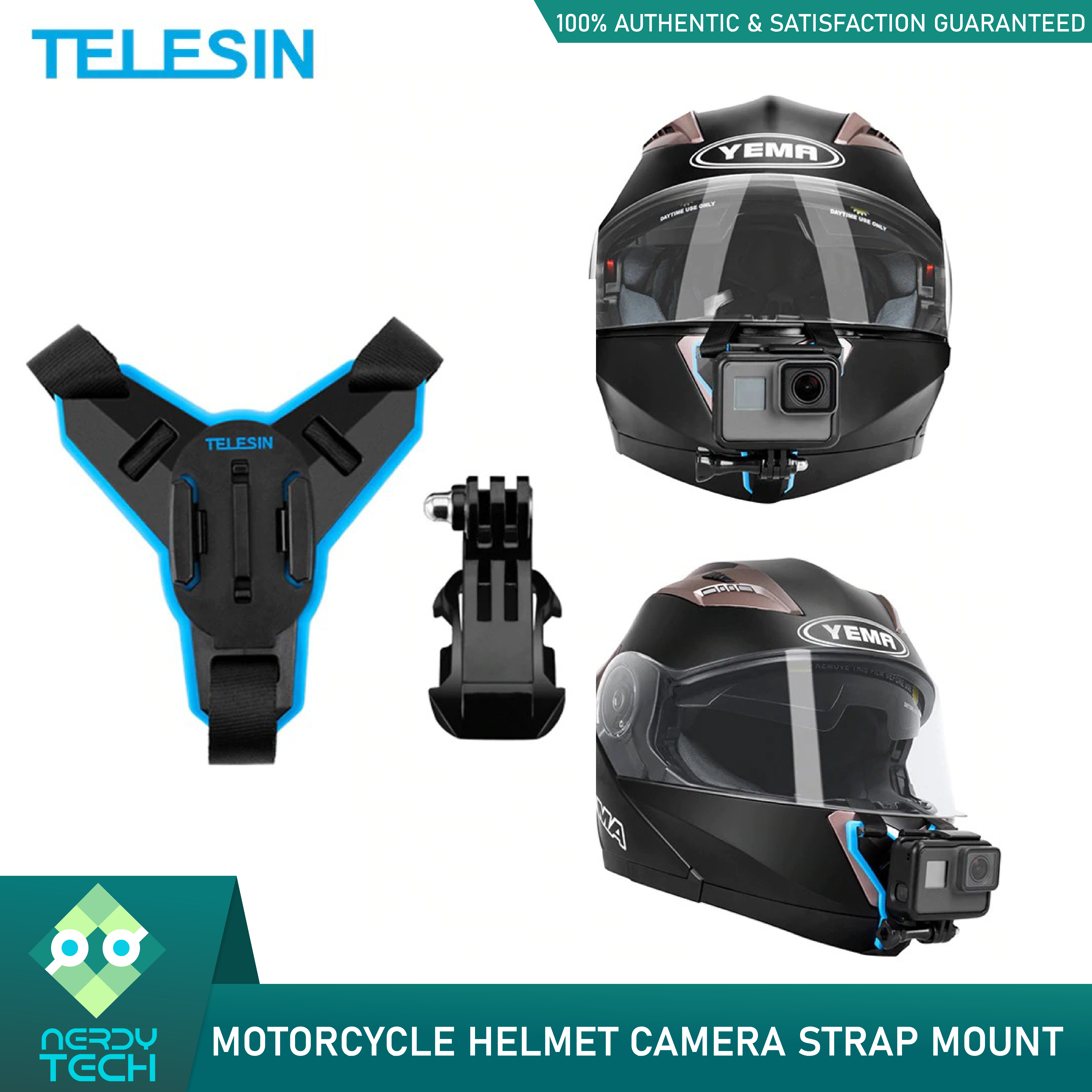 gopro hero chin mount