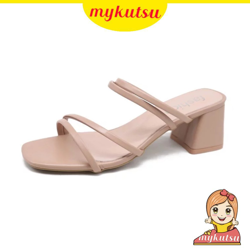 Factory-direct】 Alibhw mykutsu dianelle women midi heels (plus