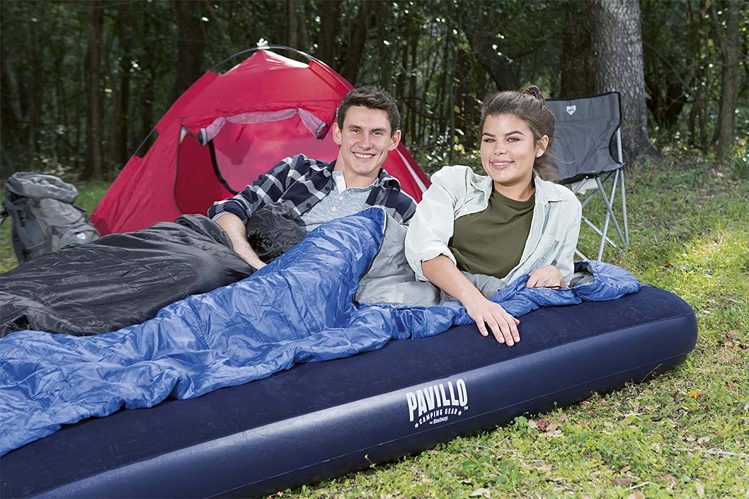 inflatable camping mattress single