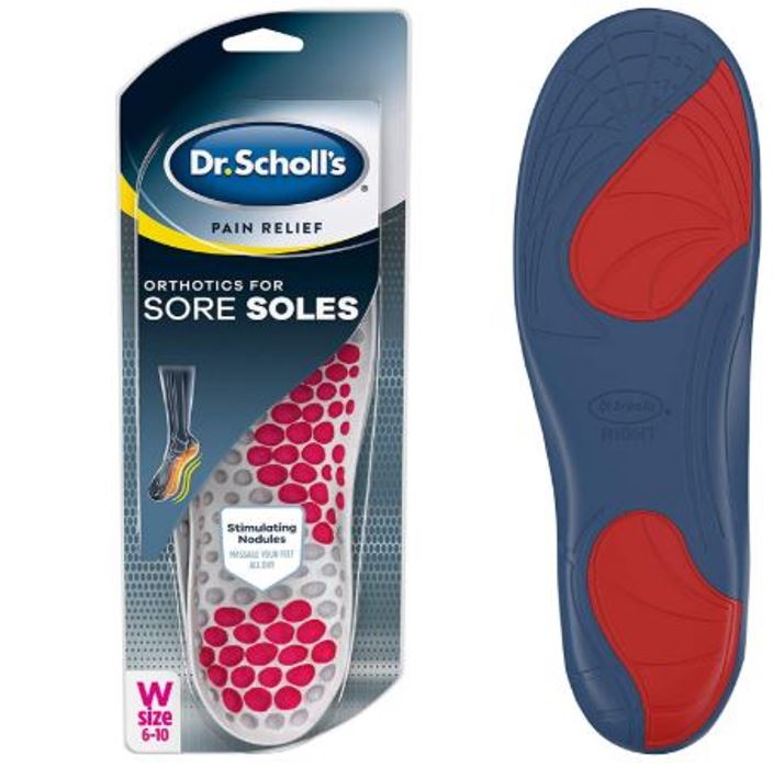 dr scholl's multi sport insoles
