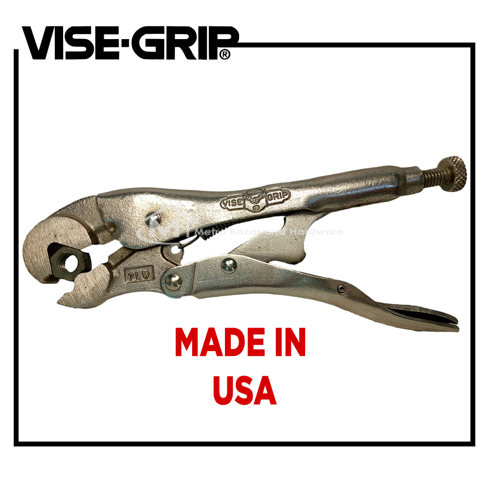 New Original Vise-Grip 7LW 175mm/7" Locking Wrench With Wire Cutter 
