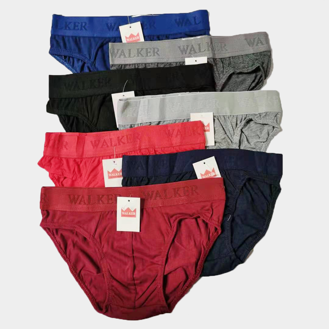 BGM 6Pieces Men's 100% Cotton Brief Walker Underwear New | Lazada PH