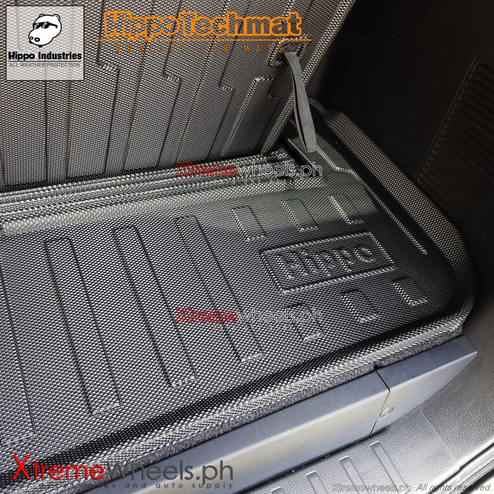 Mitsubishi Montero Sport 20162023 Thick Full cargo trunk tray Hippo