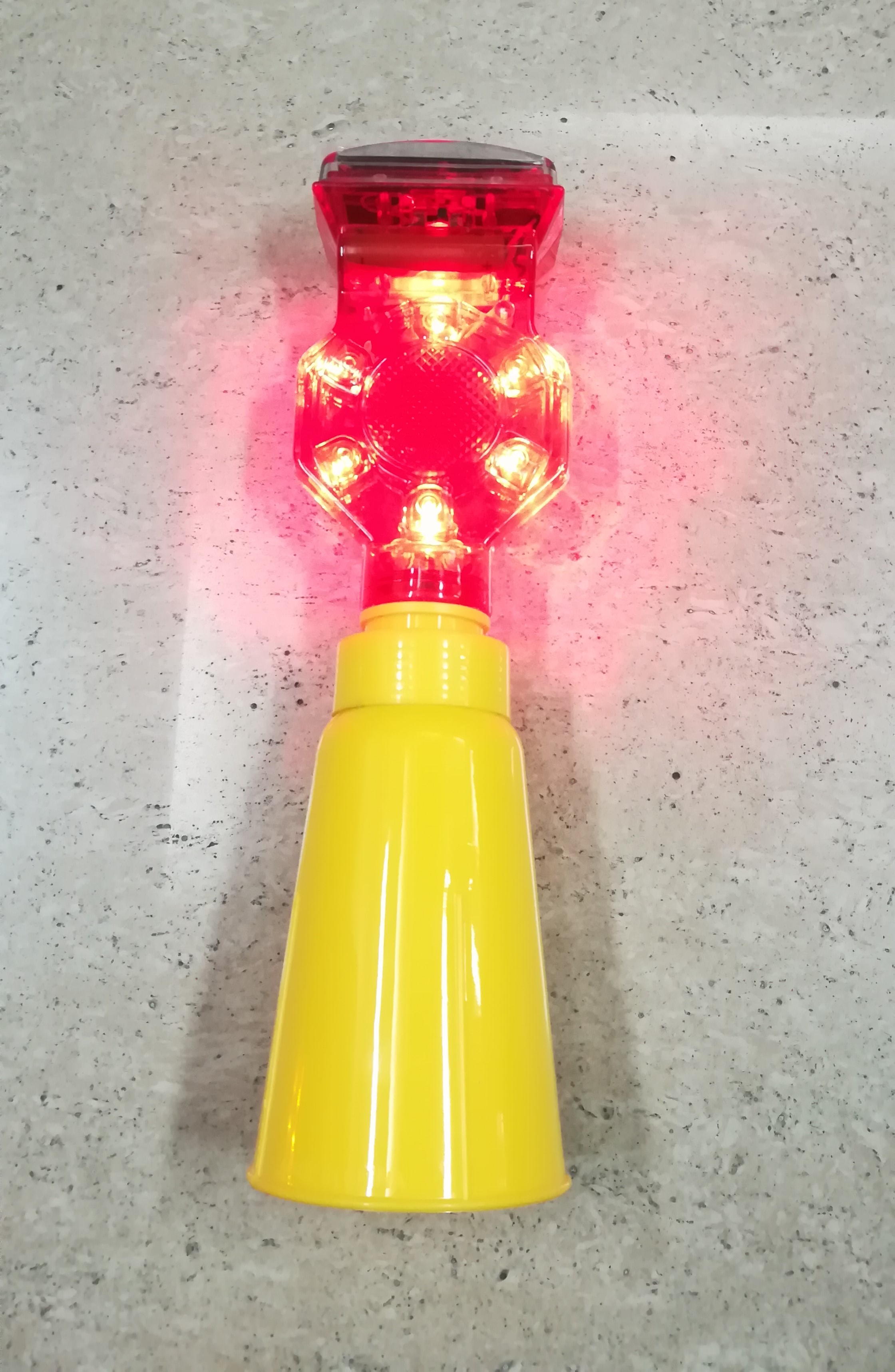 Led Solar Traffic Road Barricade Warning Light Lazada Ph