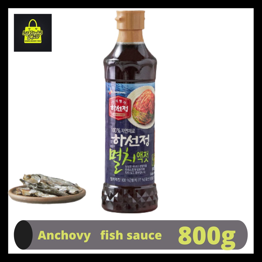 Korean Fish Sauce Anchiovy for Cabbage Kimchi 800g Lazada PH