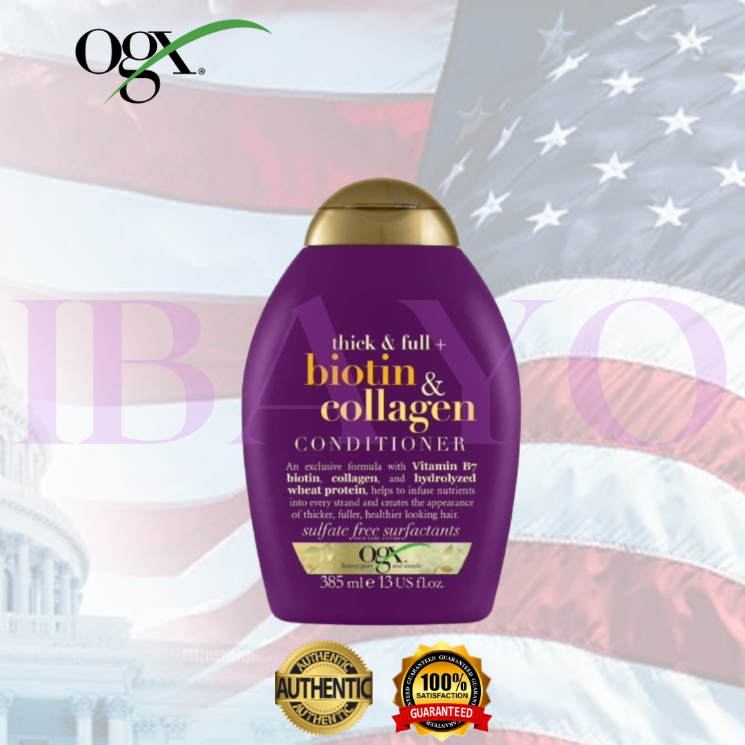 OGX SHAMPOO CONDITIONER WITH BIOTIN AND COLLAGEN | Lazada PH