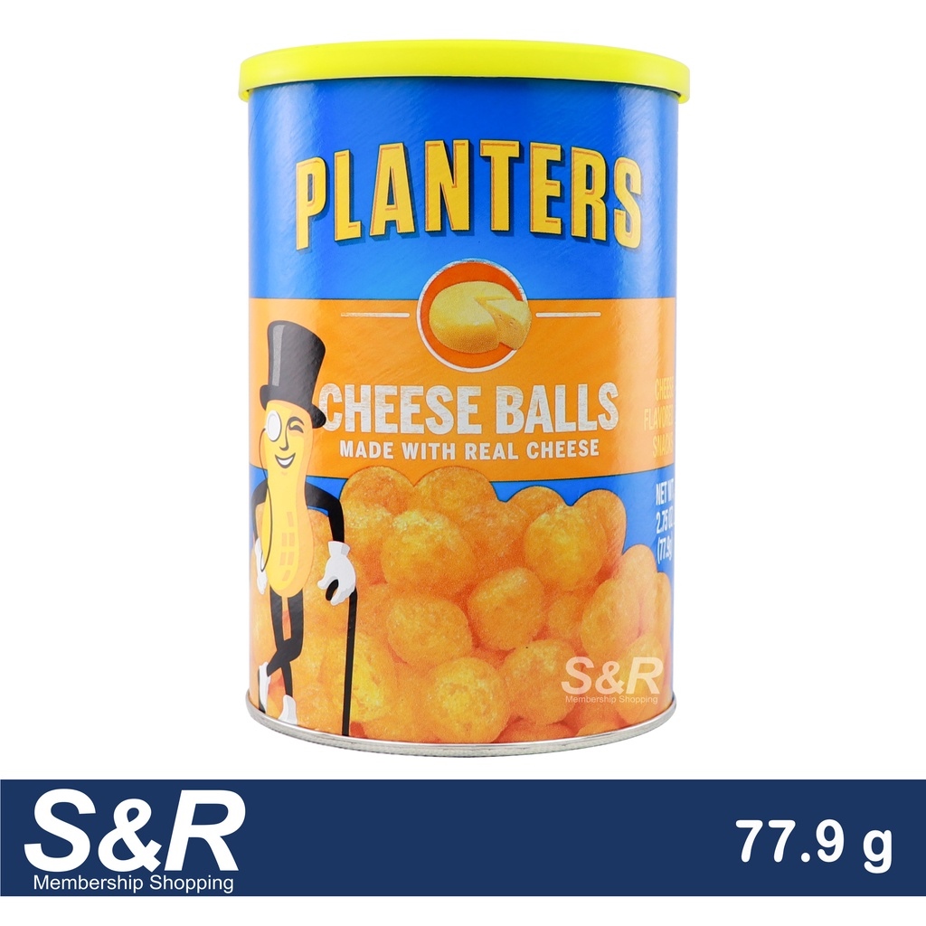 Planters Cheese Balls Cheese Flavored Snacks 77.9g Lazada PH