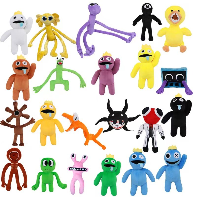 Roblox Rainbow Friends Chapter 2 Demon Doll Plush Toy Stuffed Animal Doll  For Kid Brithday Xmas Gift