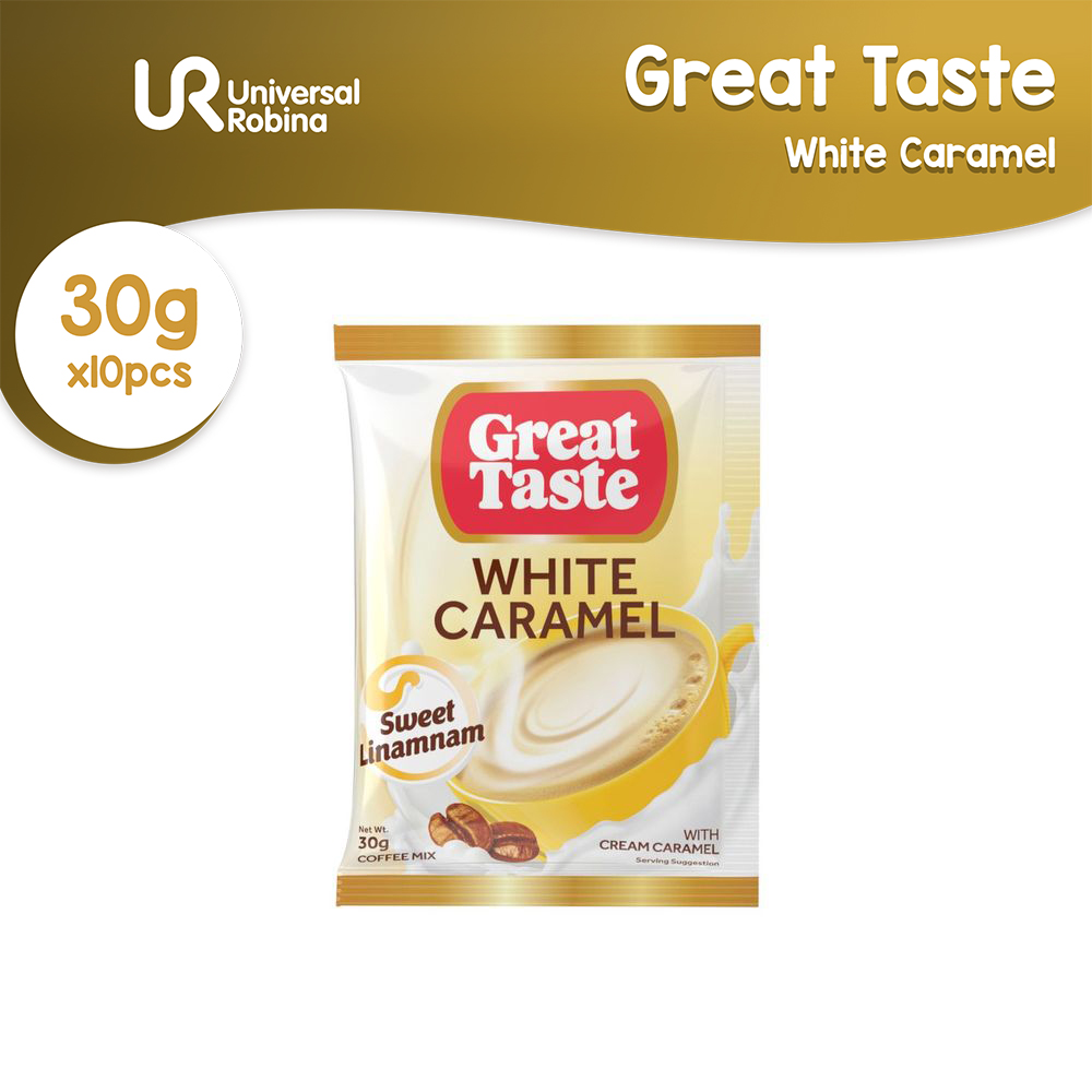 Great Taste White Caramel Sachet (30g x 10) Lazada PH