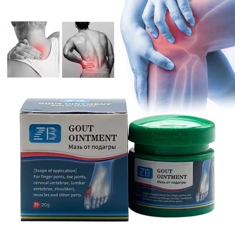ZB Gout Ointment Cream For Arthritis Treatment Gout Cause Joint Knee