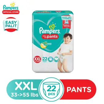 pampers xxl size diapers pants