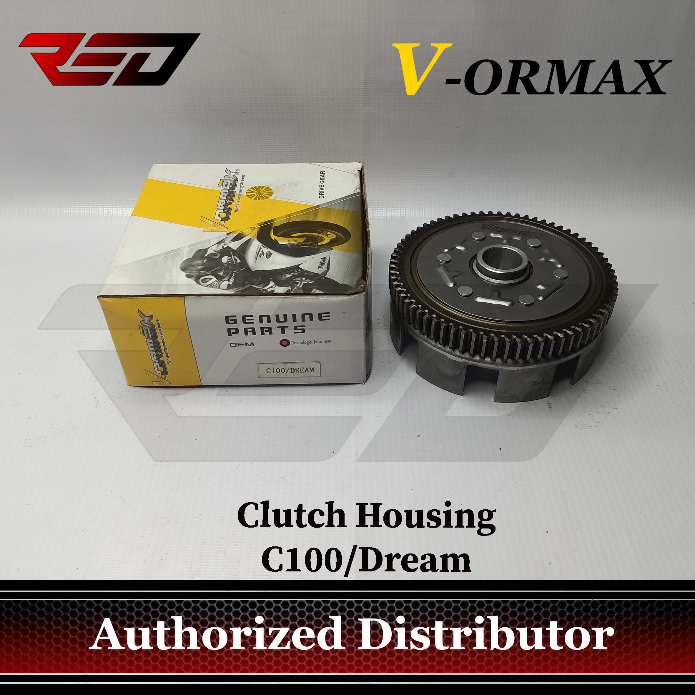 Clutch Housing CT100-Bajaj / C100-Dream / TMX Supremo / XRM-Wave ...