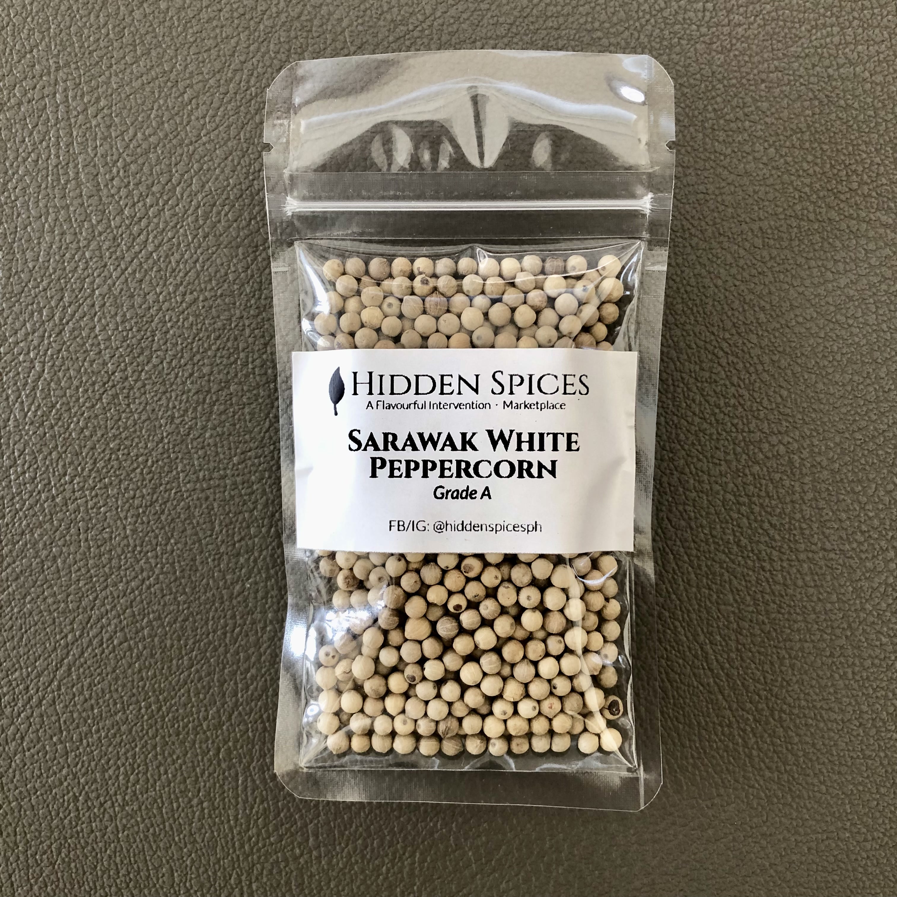 Sarawak Black/White Peppercorn (Grade A — 40g) Lazada PH