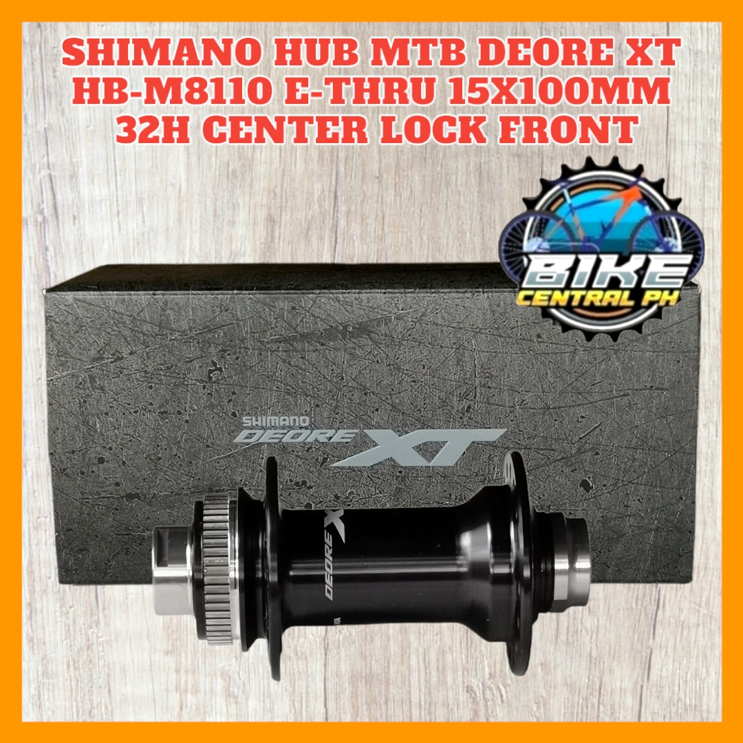 Moyeux Arrière Shimano Deore XT FH-M8110 - 12 Vitesses, 12x148mm, Center Lock, Micro Spline