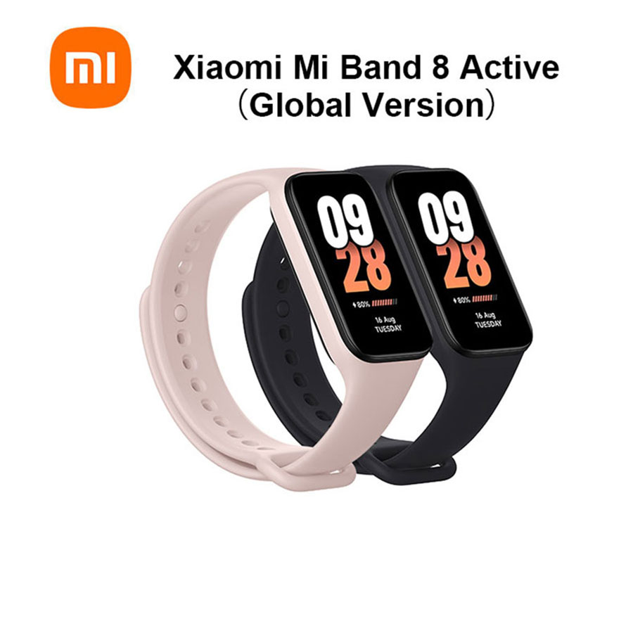 Xiaomi Band 8 Active Global Version Smart Bracelet Waterproof 5ATM Heart  Rate Blood Oxygen Monitor Wristband - AliExpress