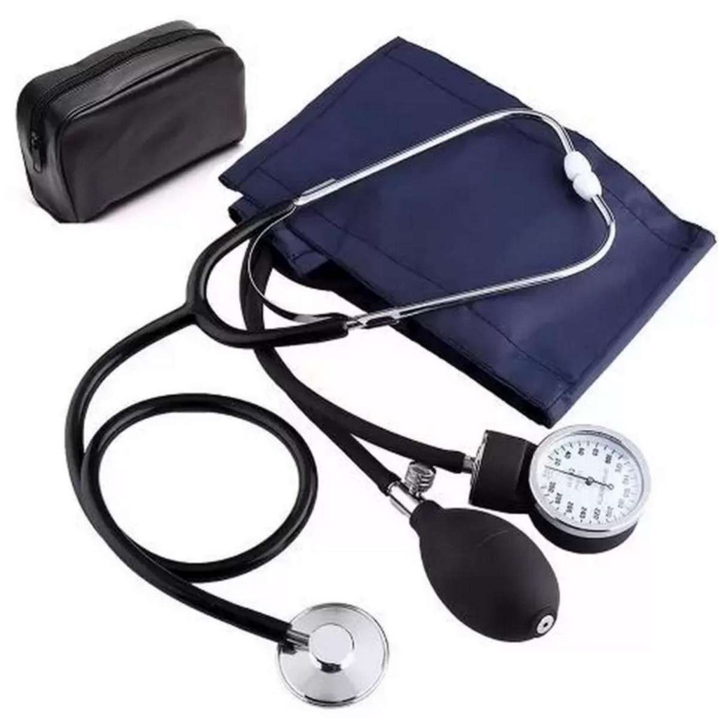 Vive Precision Aneroid Sphygmomanometer Manual Blood Pressure Cuff with  Case - B