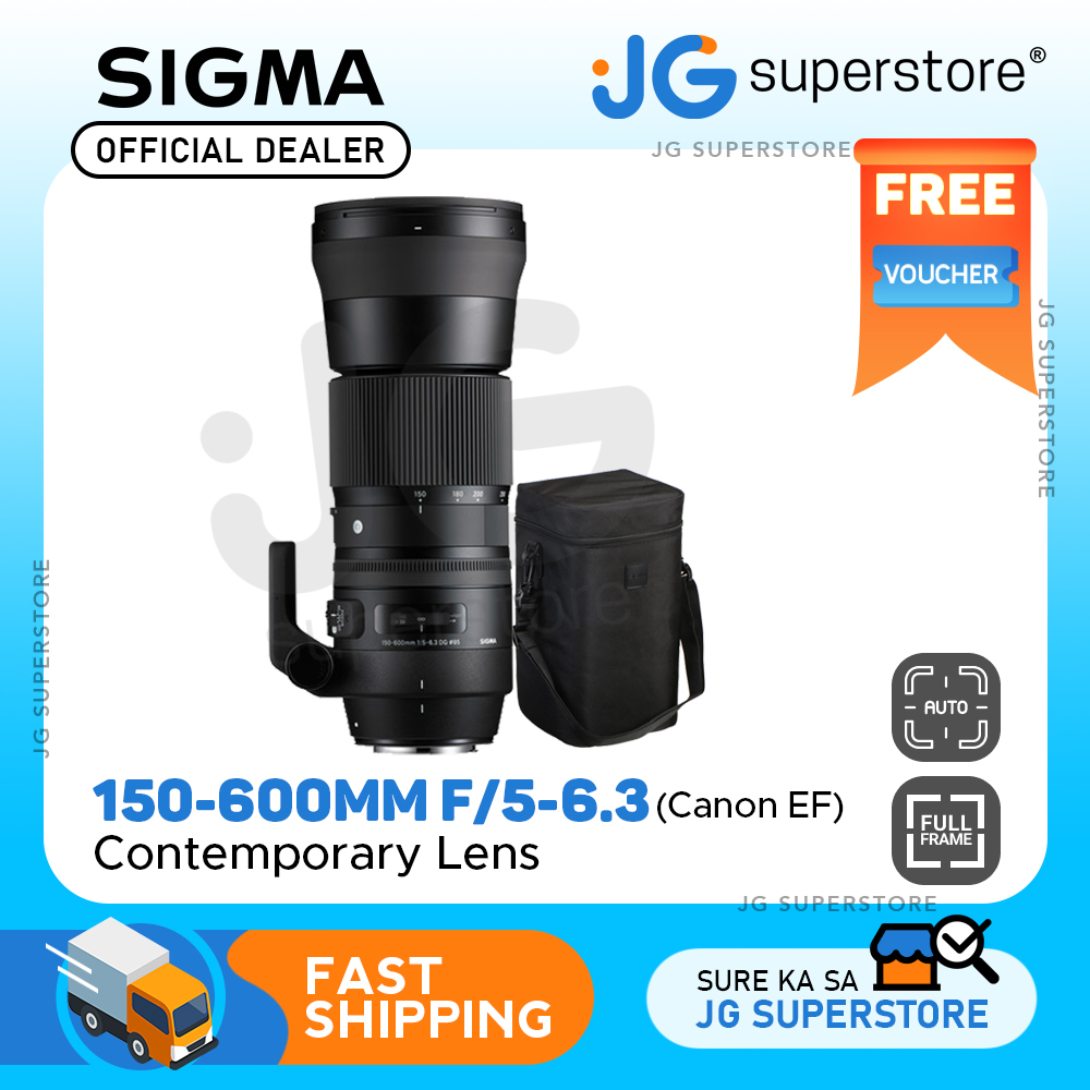 Sigma 150-600mm f/5-6.3 DG OS Hyper Sonic Motor Contemporary Lens 