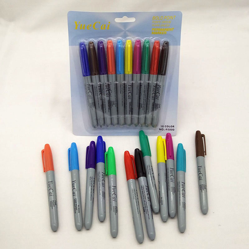 12PCS YUE CAI PERMANENT COLORED MARKERS Lazada PH
