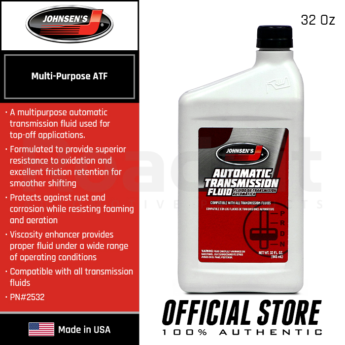 Johnsen's MultiPurpose Automatic Transmission Fluid ATF 1qt 2532