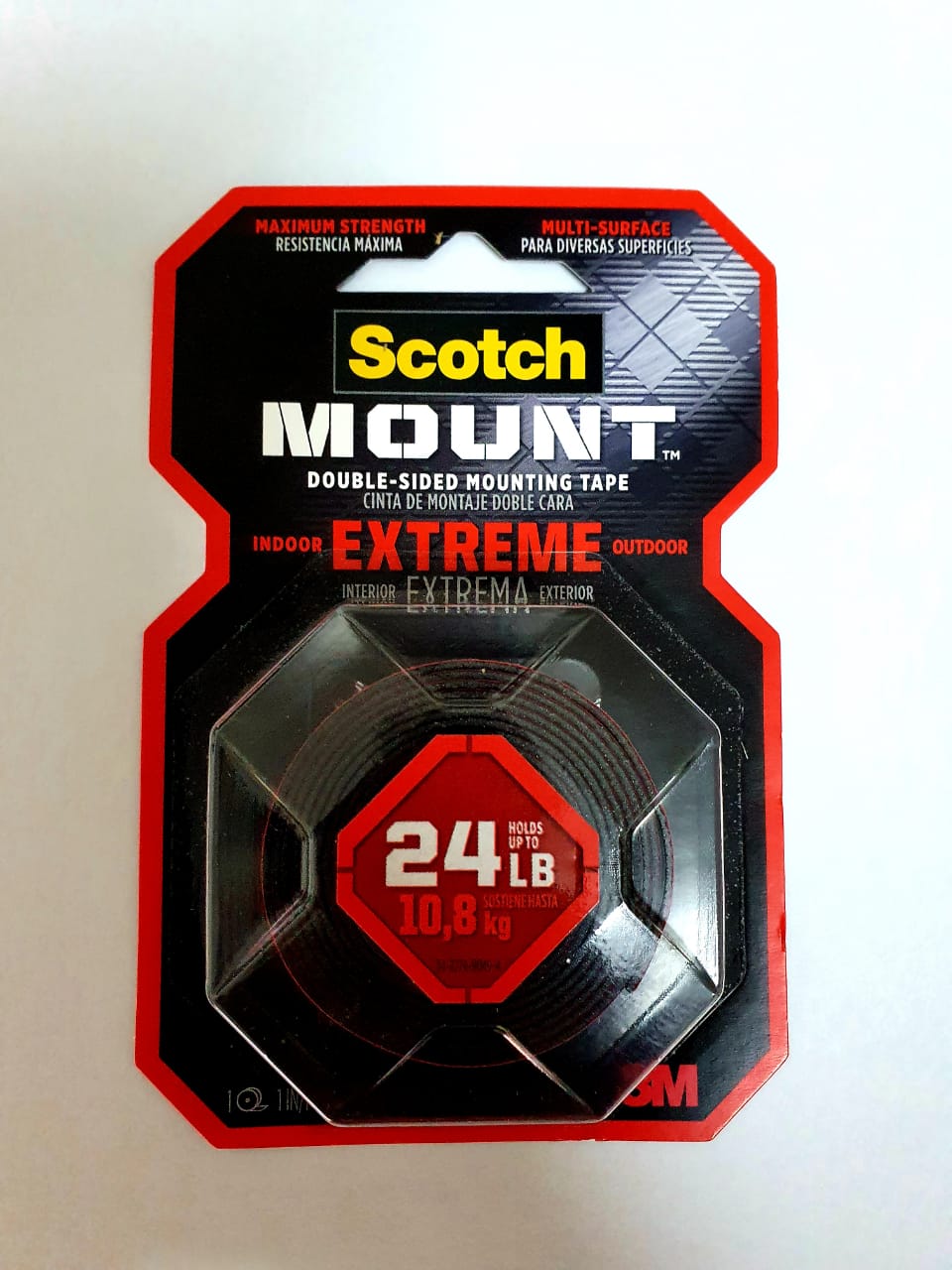 3M Scotch® Extreme Double-Sided Mounting Tape 414-S19, 19 mm x 1.5 m,  Furniture & Home Living, Home Improvement & Organisation, Home Improvement  Tools & Accessories on Carousell