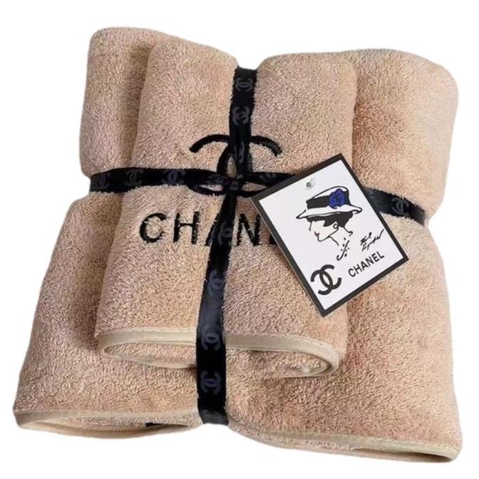 Chanel bathroom towel discount set