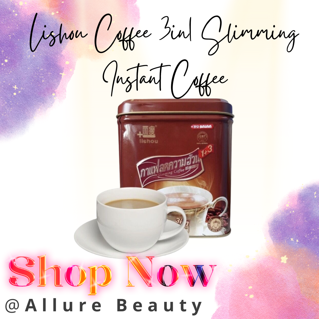 100 ORIGINAL Lishou Coffee 3in1 Slimming Instant Coffee(15 sachets/can)Coffee tastes good