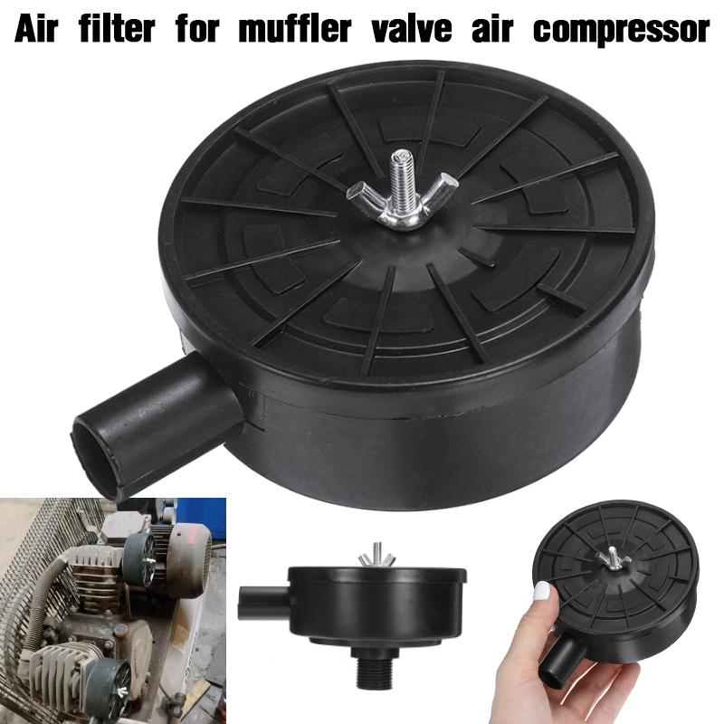 Luchtcompressor Geluiddemper 20mm - 2 Stuks Metalen AanZuigfilter Met Schroefdraad Voor Compressoren